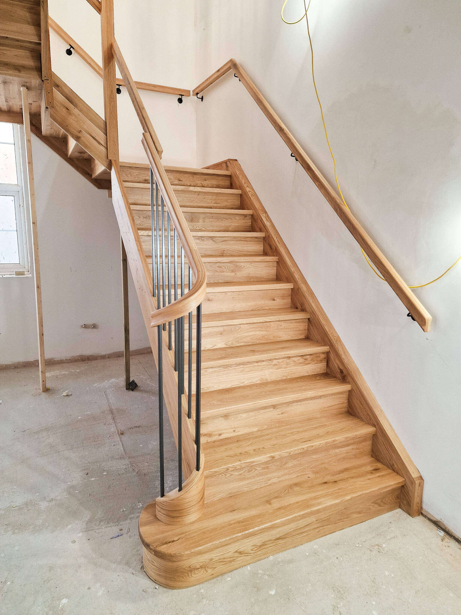 Solid Oak Staircase