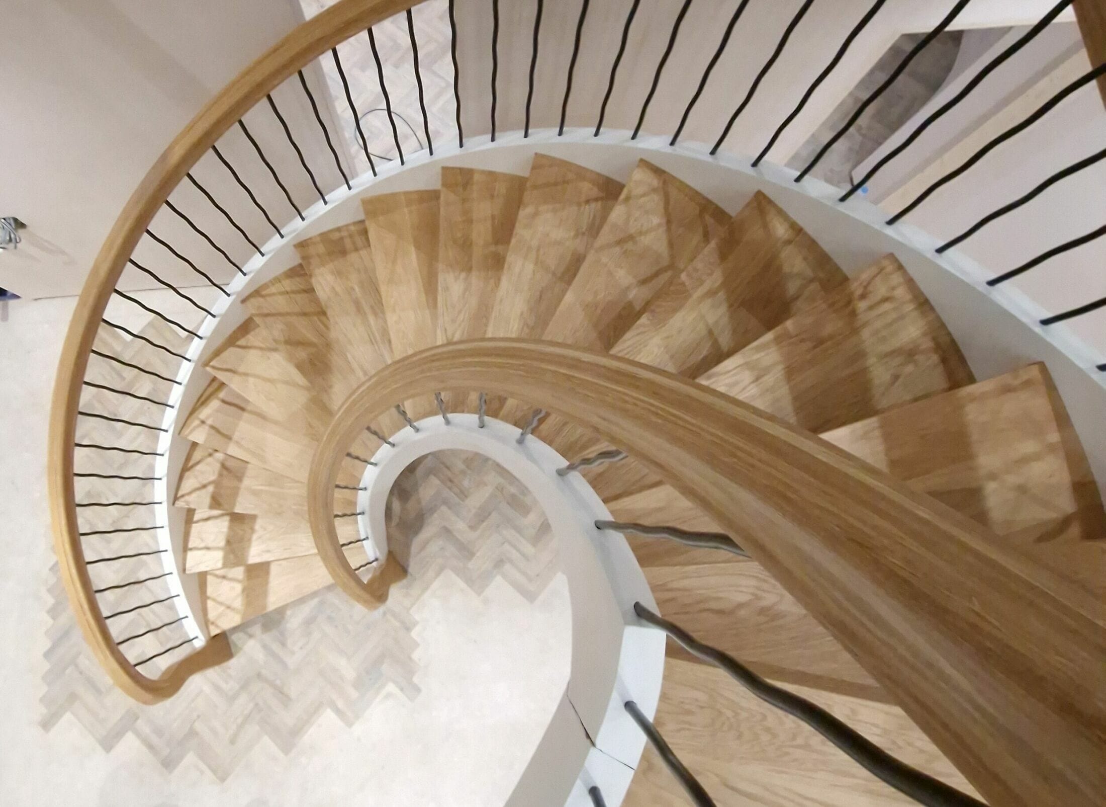 Custom Spiral Staircase Update with Video