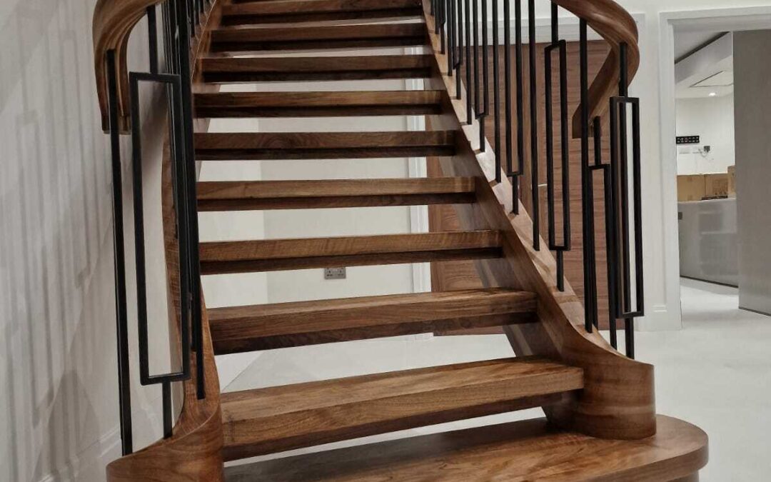 open riser staircases.