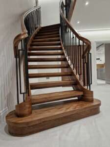 open riser staircases.