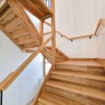 Solid oak staircase 12