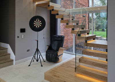 Bespoke Floating cantilever staircases