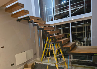 Bespoke Floating cantilever staircases