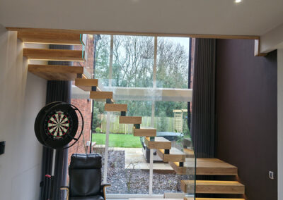 Bespoke Floating cantilever staircases