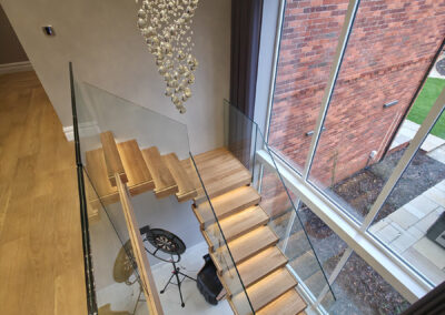 Bespoke Floating cantilever staircases
