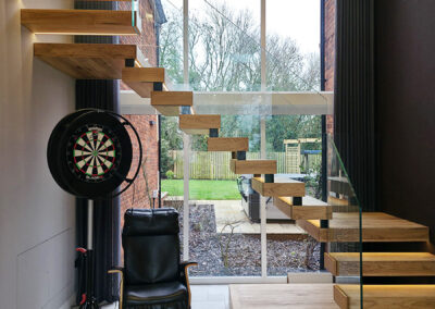 Bespoke Floating cantilever staircases