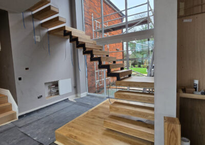 Bespoke Floating cantilever staircases