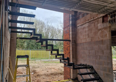 Bespoke Floating cantilever staircases