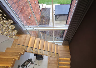 Bespoke Floating cantilever staircases