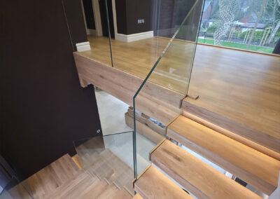 Bespoke Floating cantilever staircases