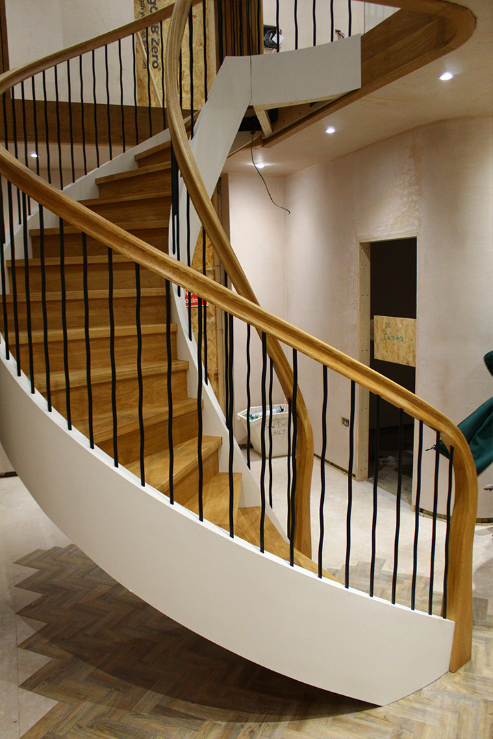 Bespoke Helical Staircases Kensington