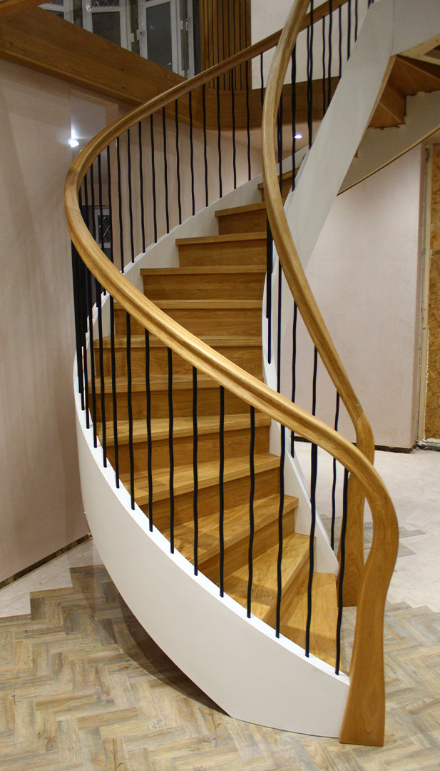 Elegant Helical Staircase